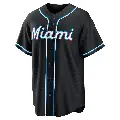 Youth No.79 Jack Ralston Miami Marlins Black Replica Fashion Out Jersey